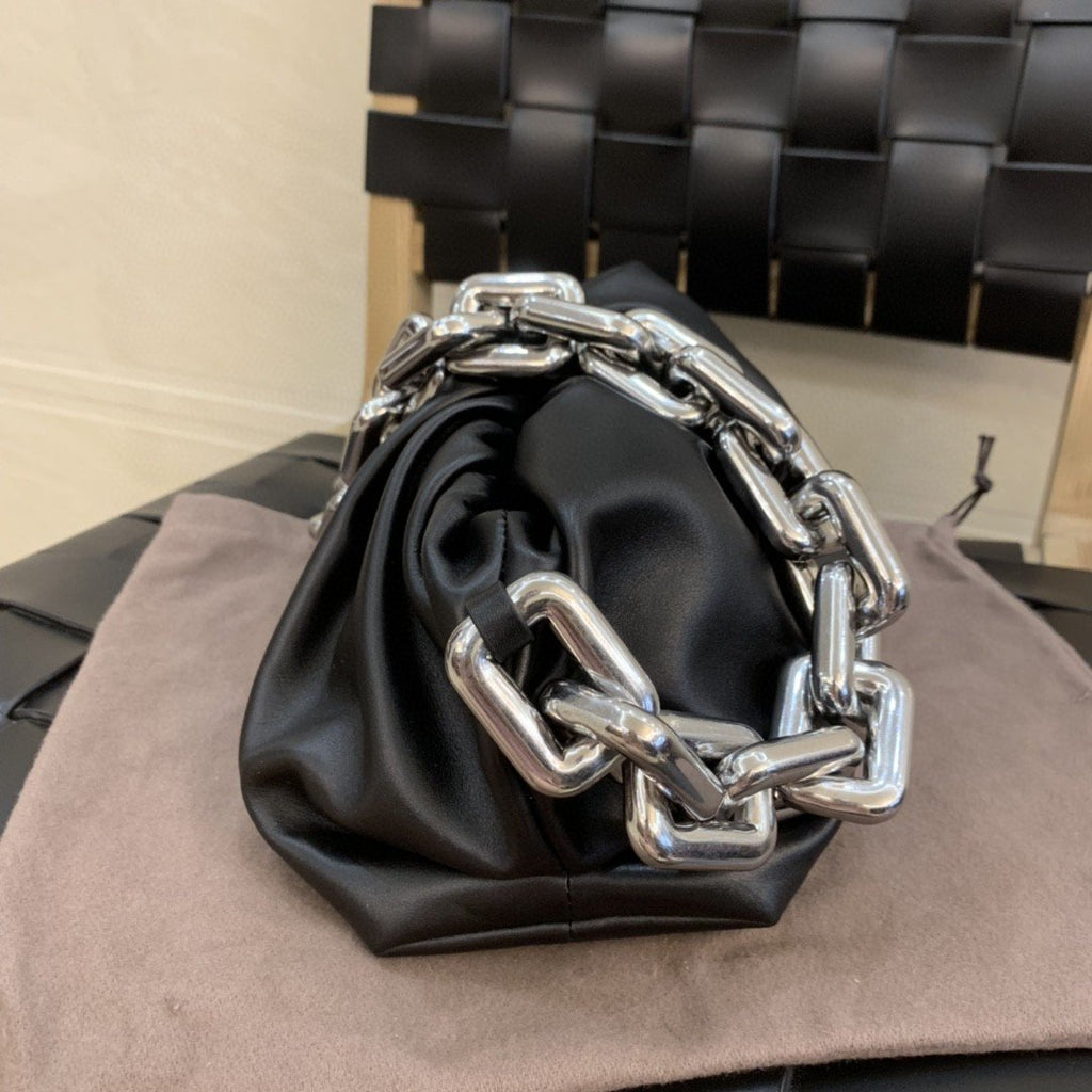 GLAMI Chain Pouch For Women 12.2in/31cm In Black