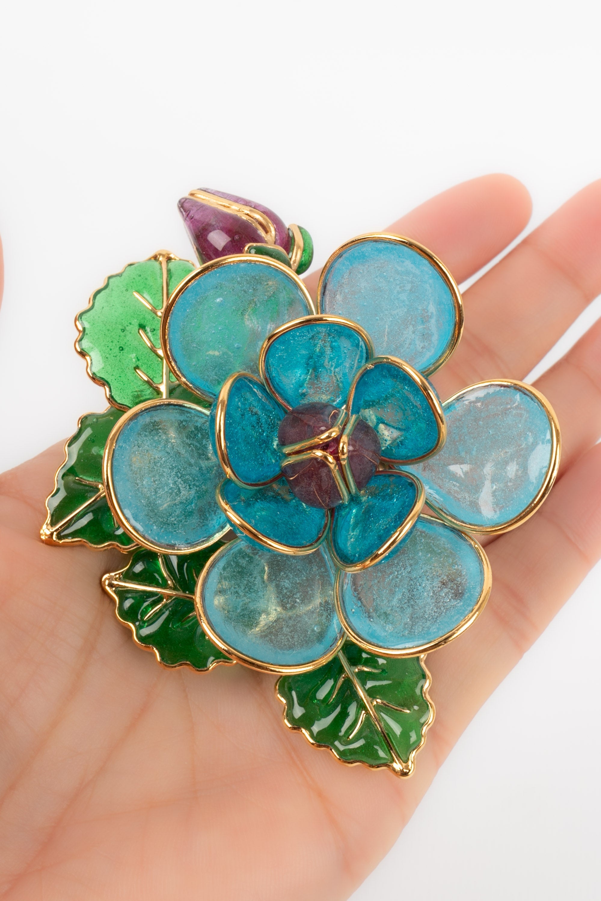 Broche pendentif Augustine
