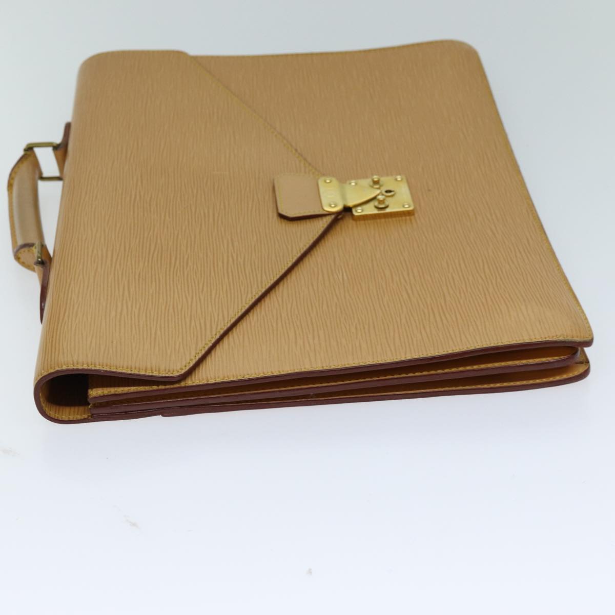 Louis Vuitton Epi Serviette Conseiller Briefcase Beige