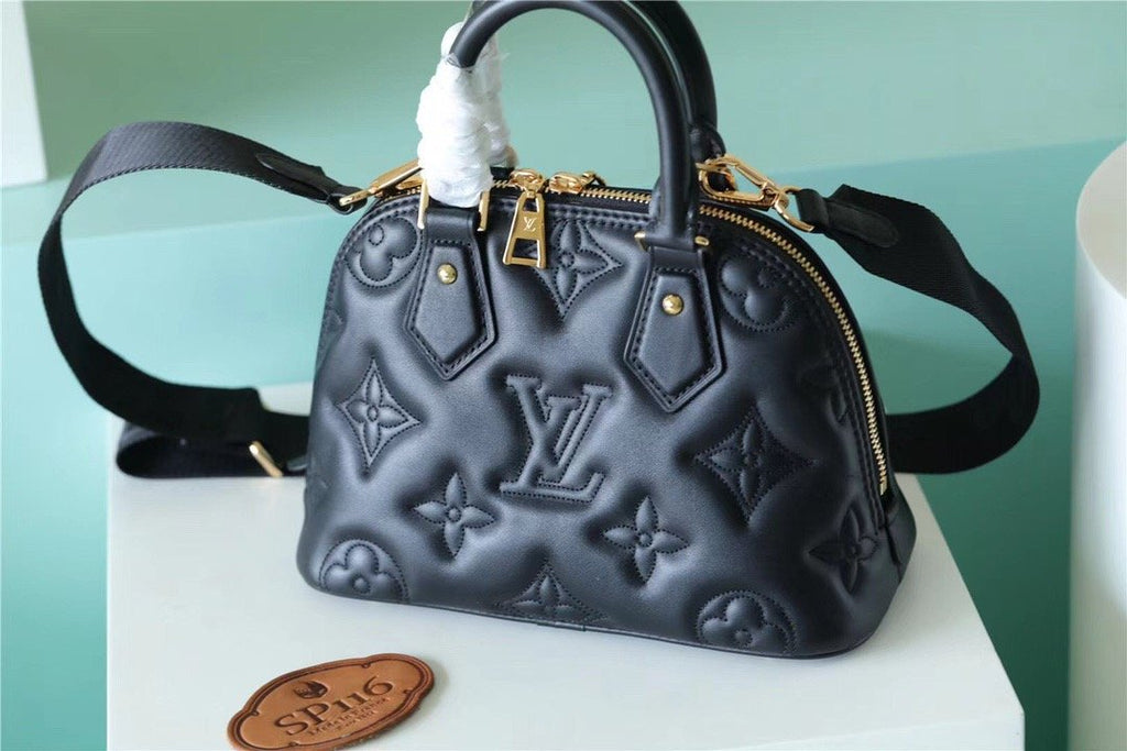 LV Alma GLAMI Bag Handbags,  Shoulder and Cross Body Bags For Women In Black 9.6in/25cm LV M59793
