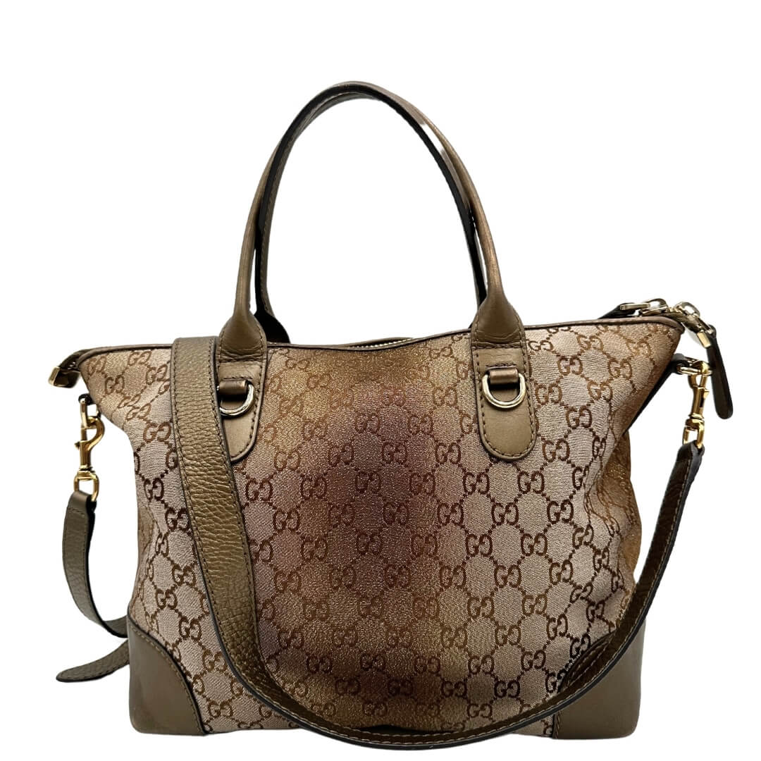 Satchel Gucci Bamboo con tracolla