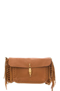 Valentino Brown Fringe Handbag