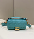 FI Baguette Teal For Women, Handbags, Shoulder And Crossbody Bags 10.6in/27cm FF 8BR600