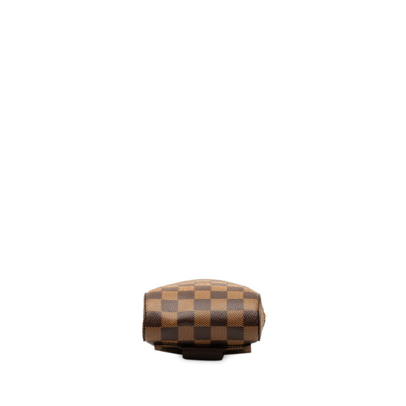 Louis Vuitton Damier Geronimous Body Bag Waist Bag N51994 Brown PVC Leather Mens LOUIS VUITTON
