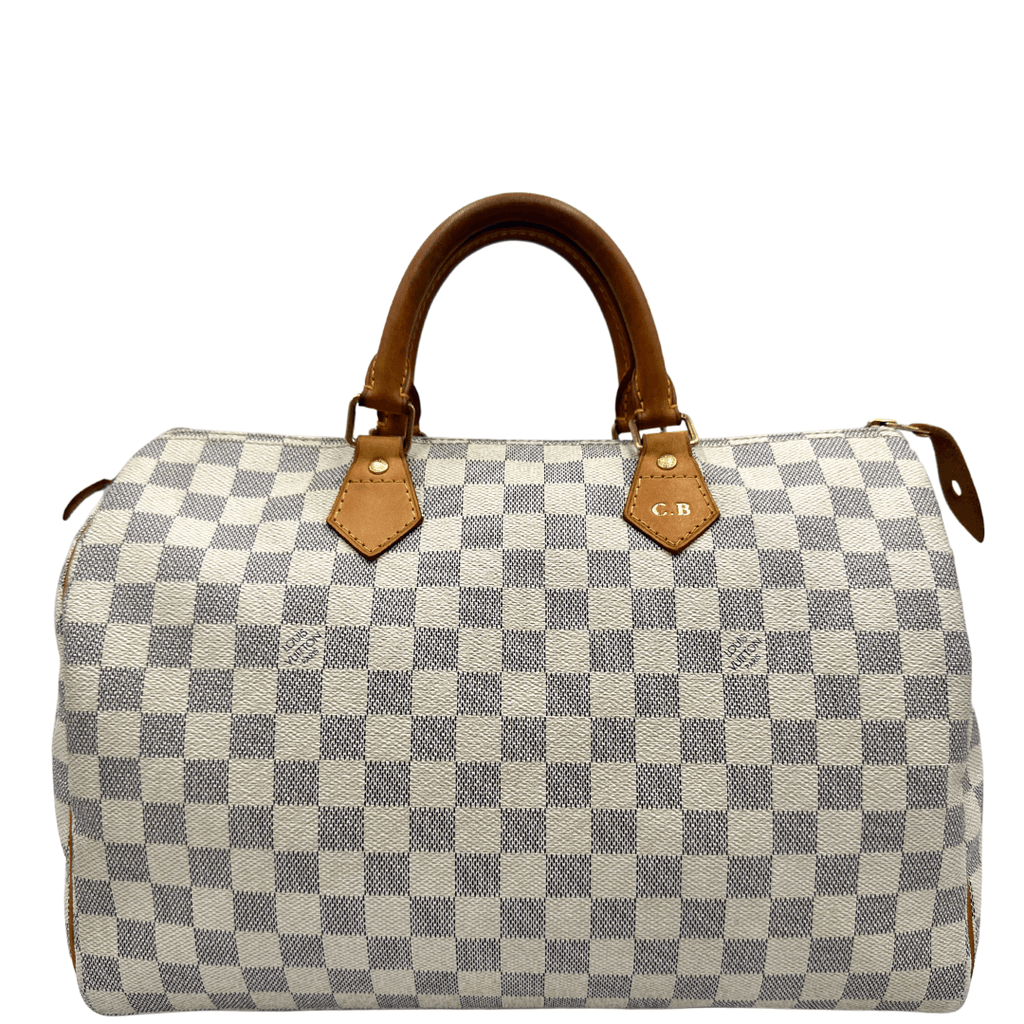 Speedy 35 Louis Vuitton 35 personalizzato C.B.