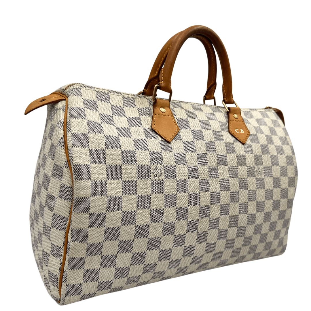 Speedy 35 Louis Vuitton 35 personalizzato C.B.
