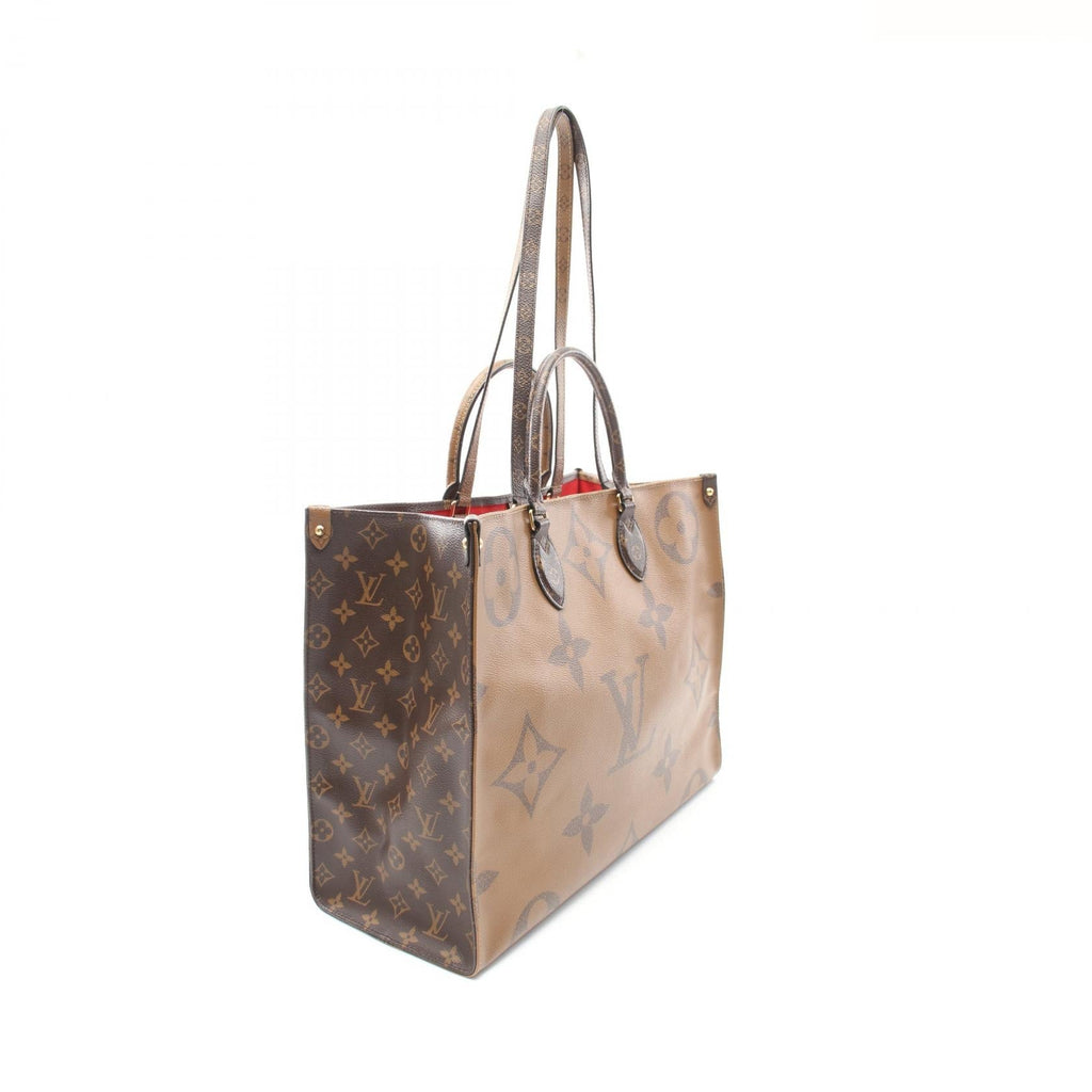 Louis Vuitton Monogram Giant Reverse  On the Go GM  Canvas Shoulder Bag