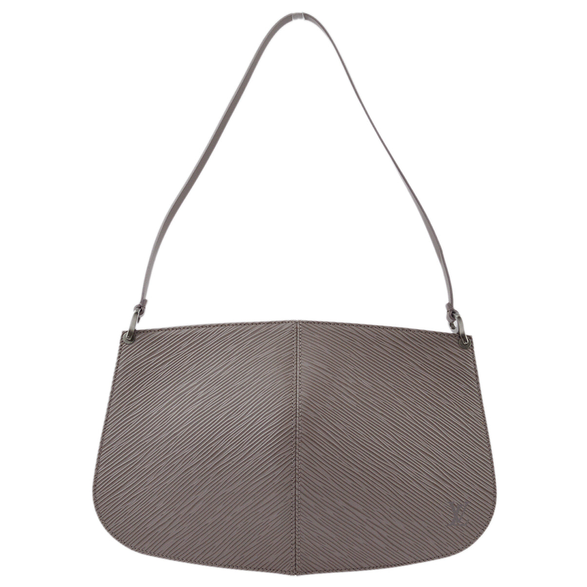 Louis Vuitton Purple Epi Pochette Demi-lune Handbag M5262B