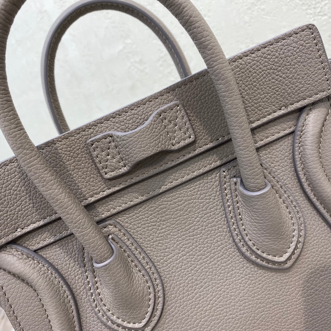 GLAMI Nano LuGucciage Bag In Drummed Brown For Women 8in/20cmÃƒâ€šÃ‚Â 