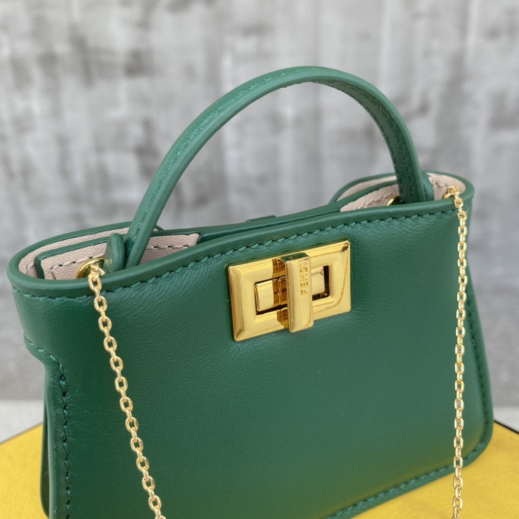 FI Nano GlamI Charm Crossbody Green Bag For Woman 12cm/4.5in