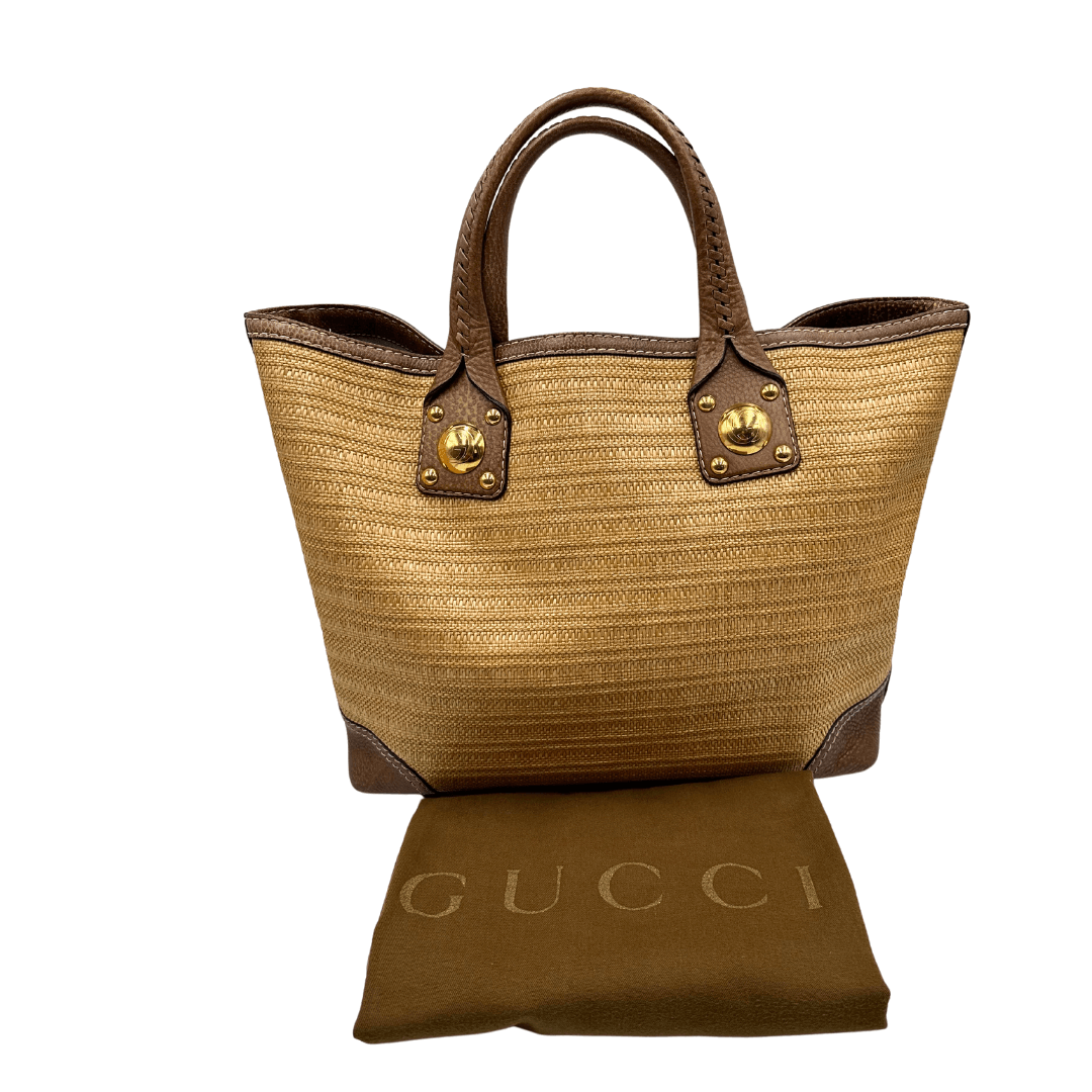 Shopping Gucci rafia