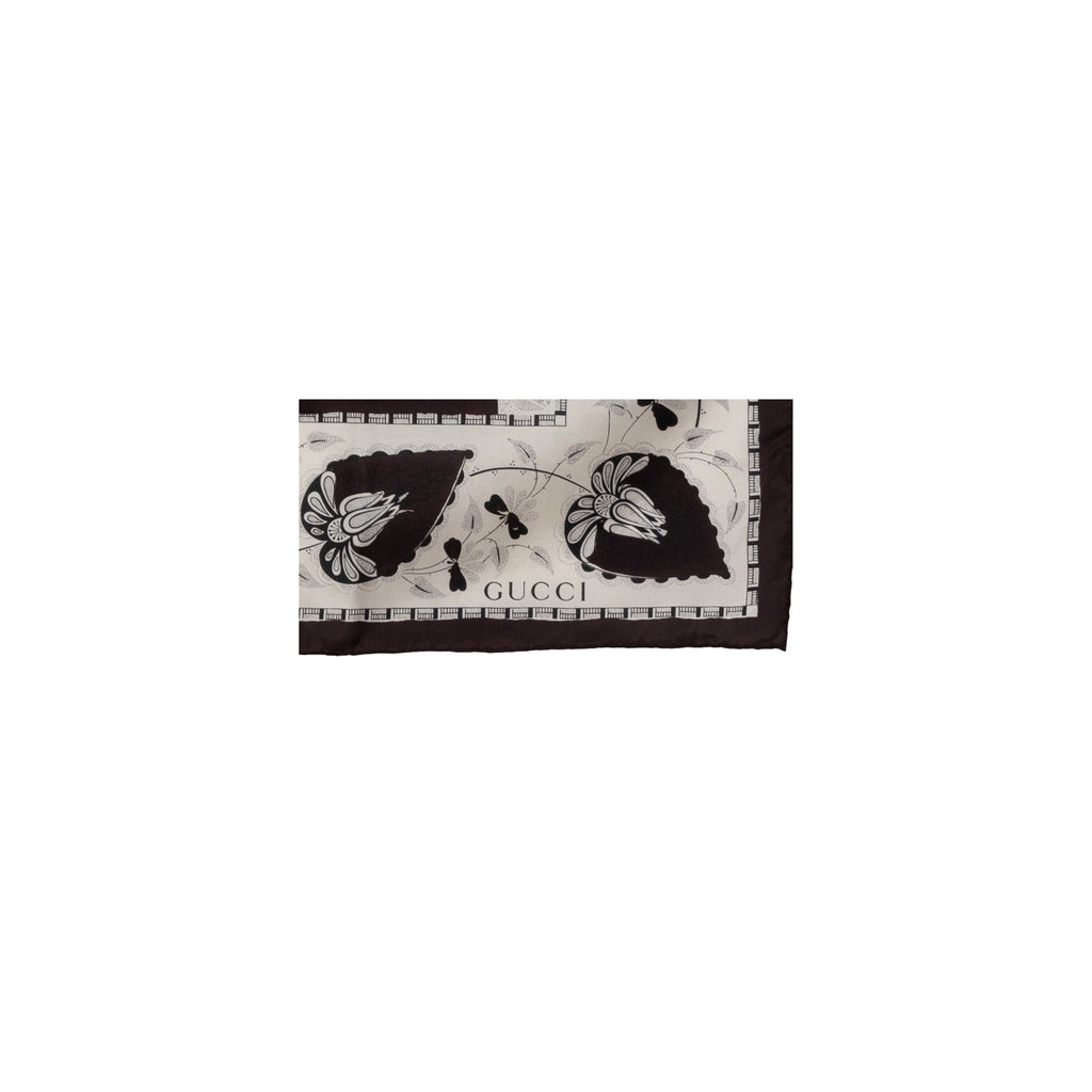 Gucci Silk Printed Foulard - '10s