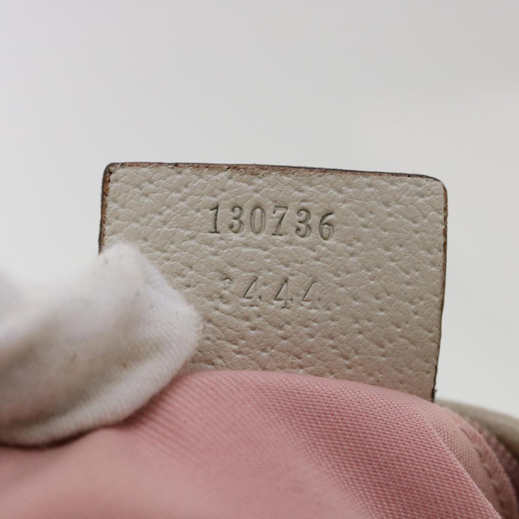 GUCCI GG Canvas Tote Bag Pink 1307363444 am3171