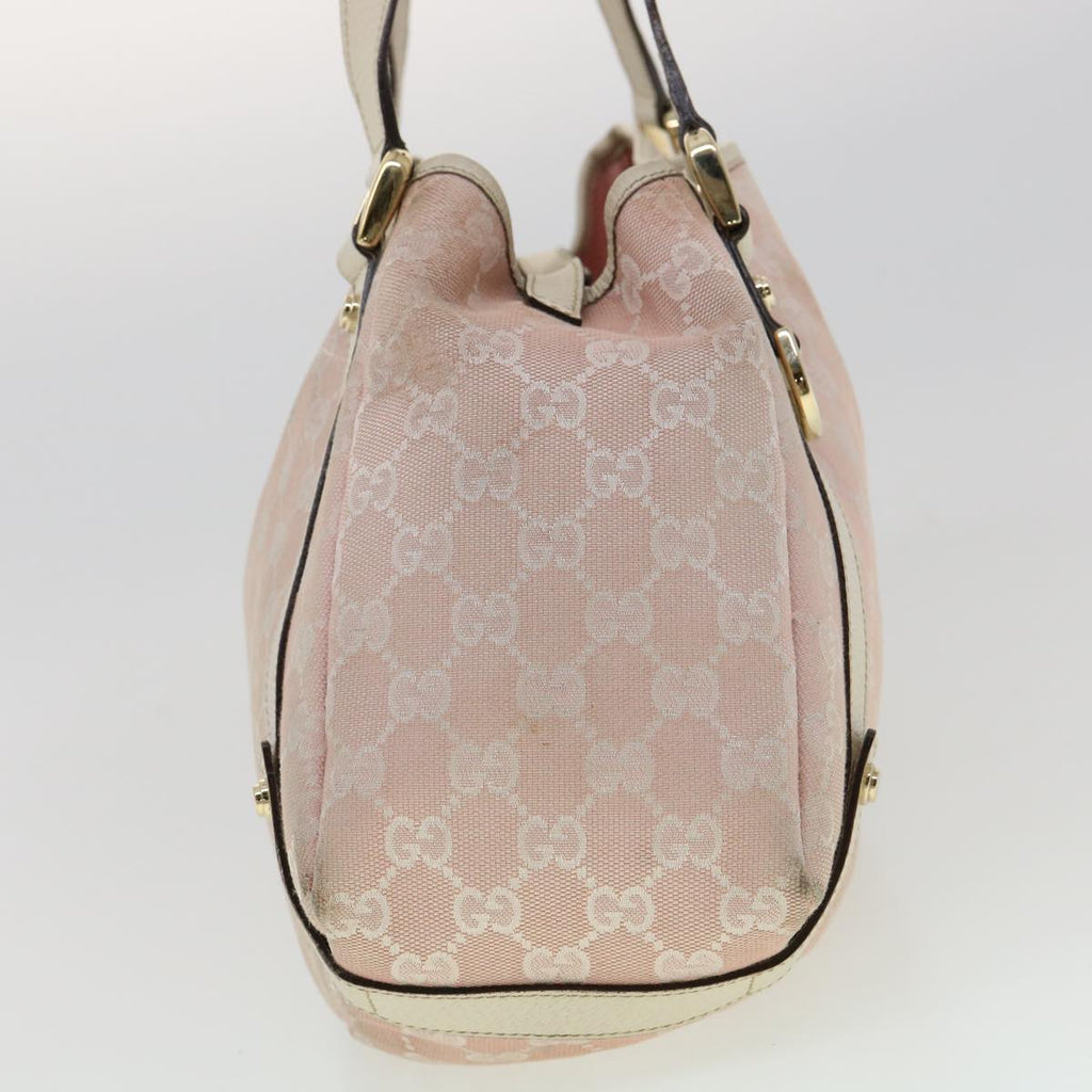 GUCCI GG Canvas Tote Bag Pink 1307363444 am3171