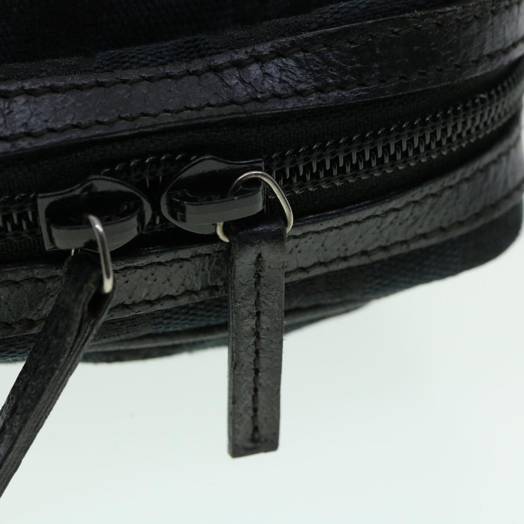 GUCCI GG Canvas Pouch 2Set Black Beige am3271