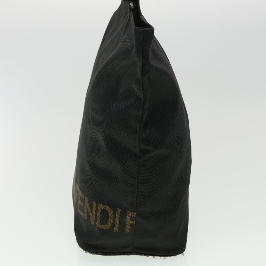FENDI Hand Bag Brown Black am3299