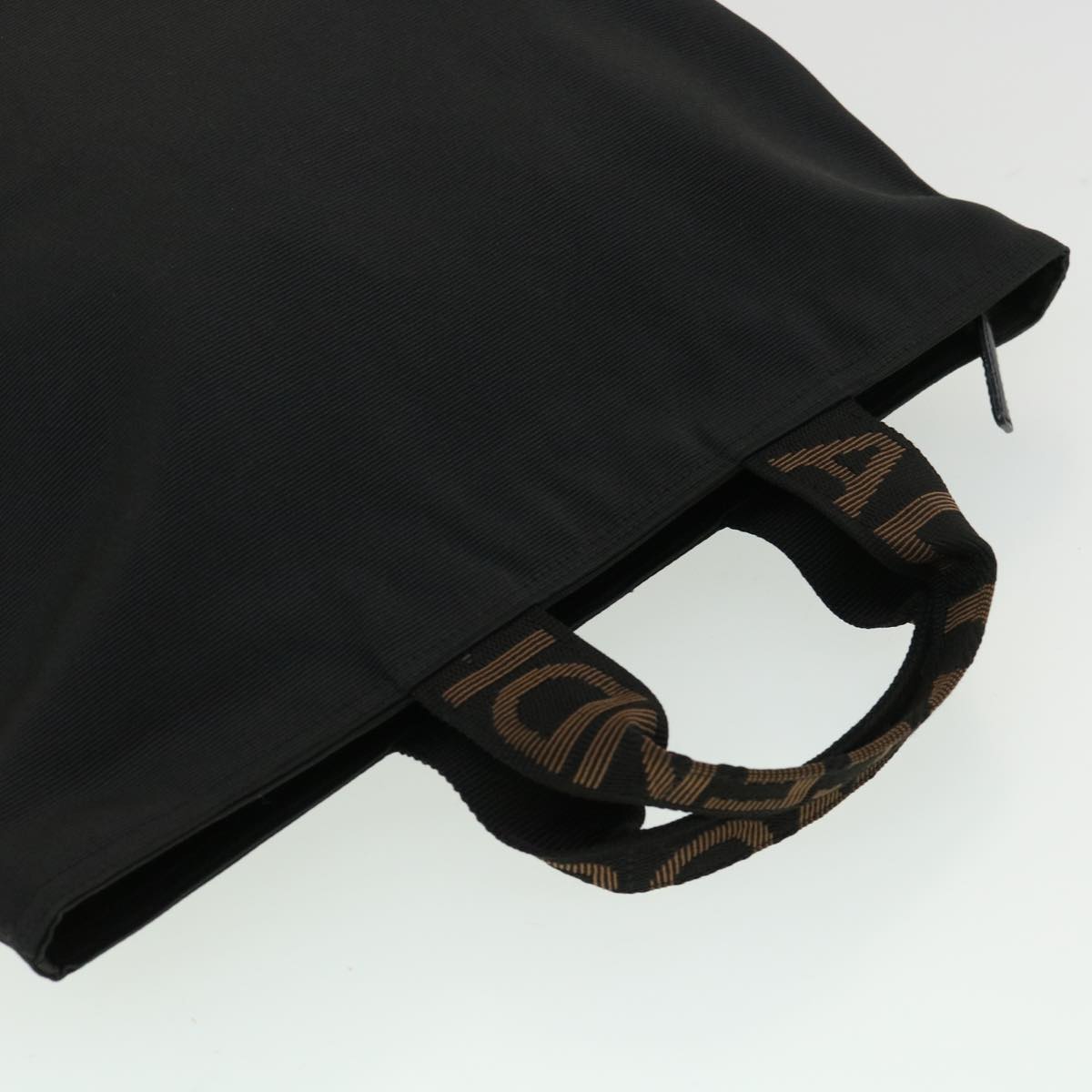 FENDI Hand Bag Brown Black am3299