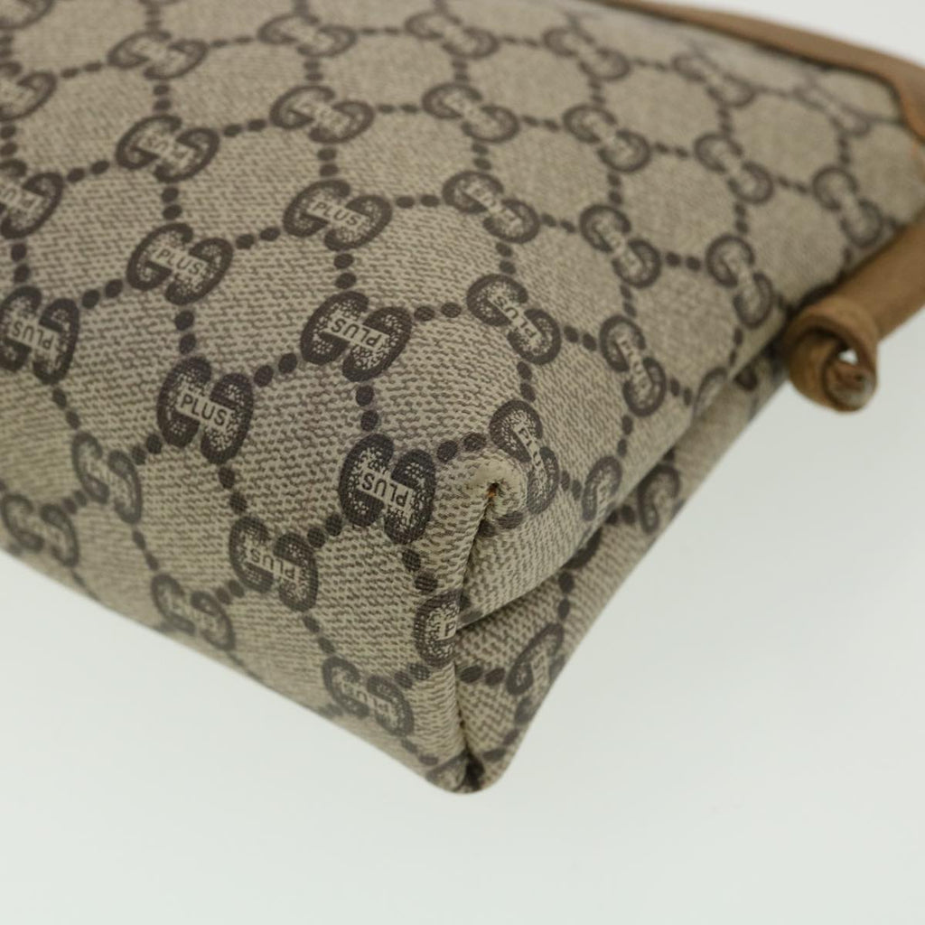 GUCCI GG Plus Canvas Tote Bag Beige am3302