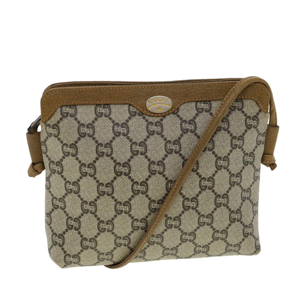 GUCCI GG Plus Canvas Tote Bag Beige am3302