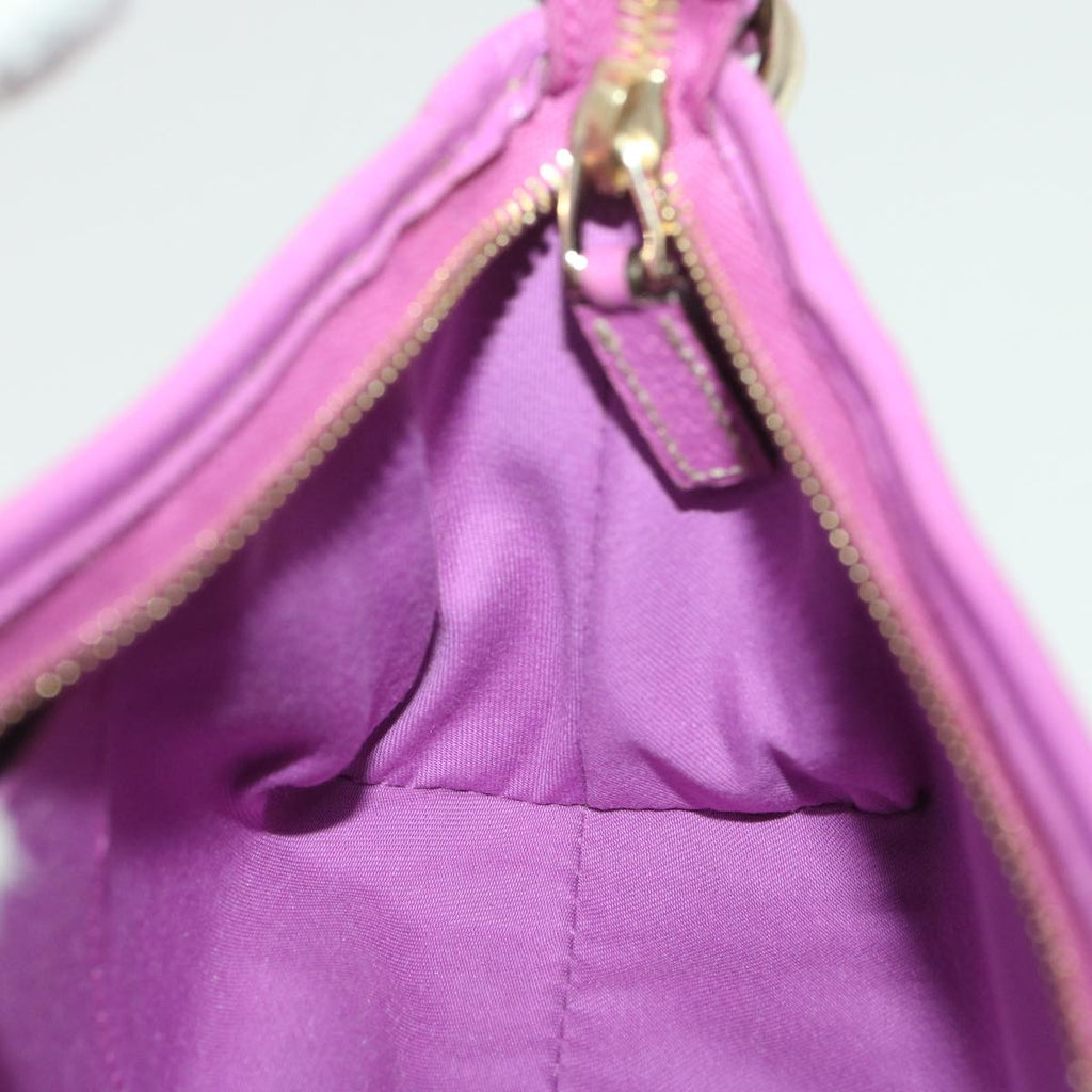 GUCCI GG Canvas Abbey Hand Bag Beige Pink 130939 am3519