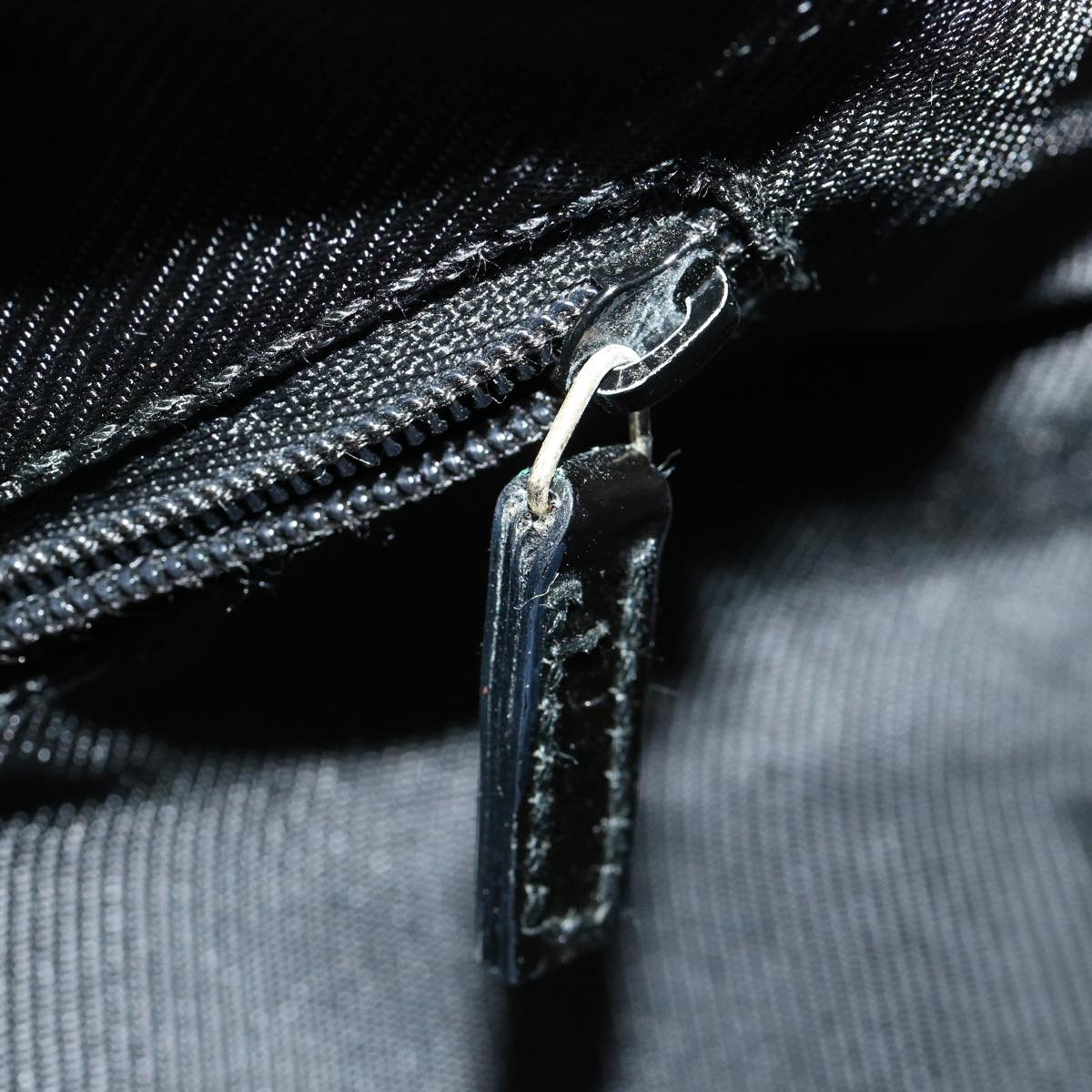 GUCCI GG Canvas Shoulder Bag Canvas Black am3702