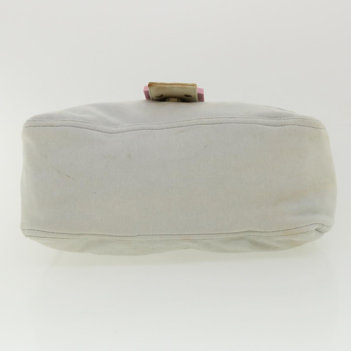FENDI Shoulder Bag Canvas Light Blue am3717