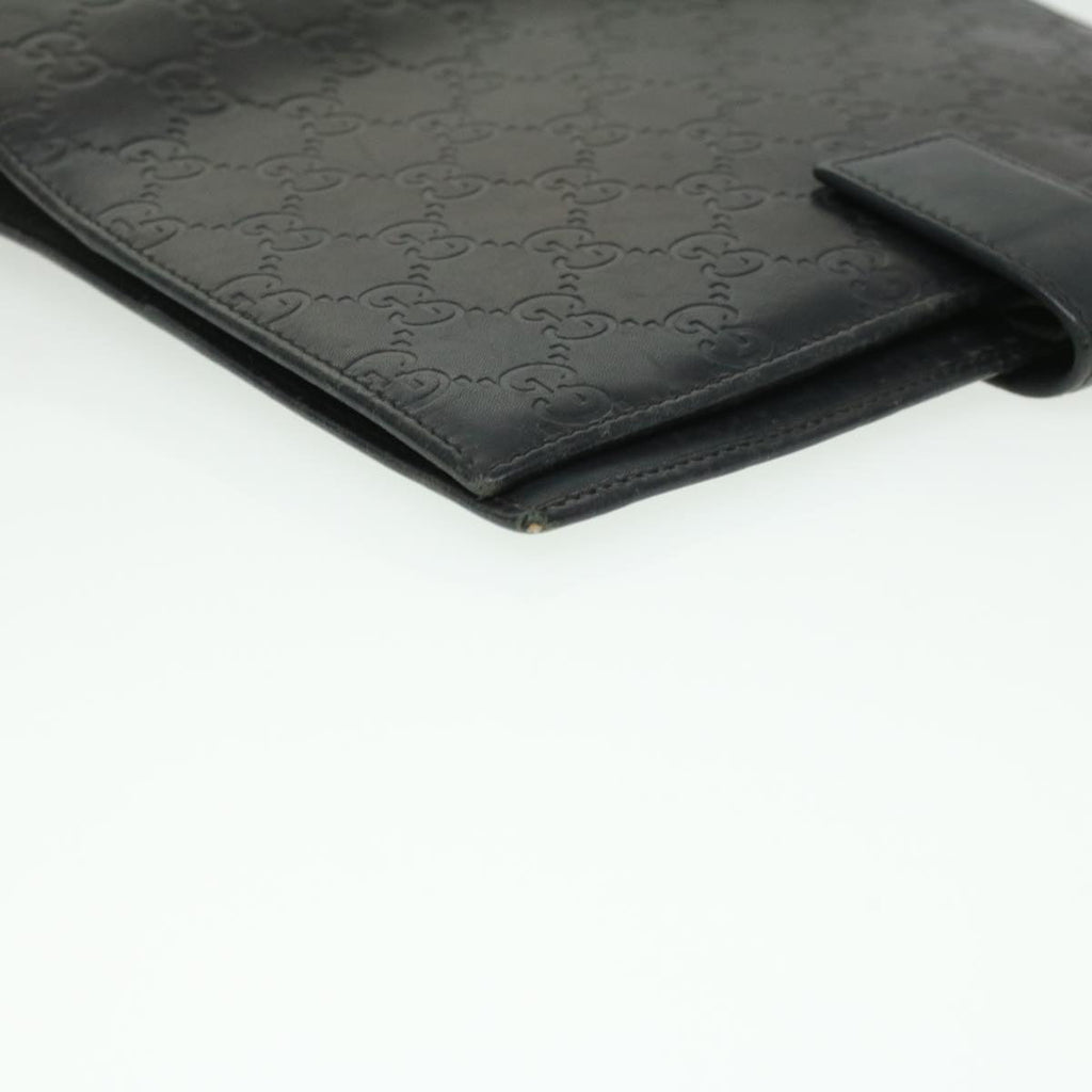 GUCCI Guccissima Agenda GM Day Planner Cover Black 115240 am3801