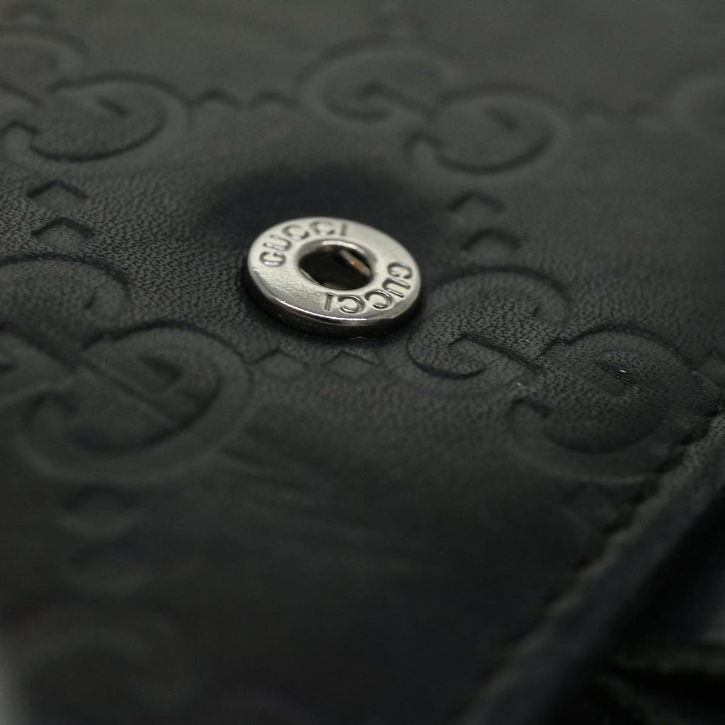 GUCCI Guccissima Agenda GM Day Planner Cover Black 115240 am3801