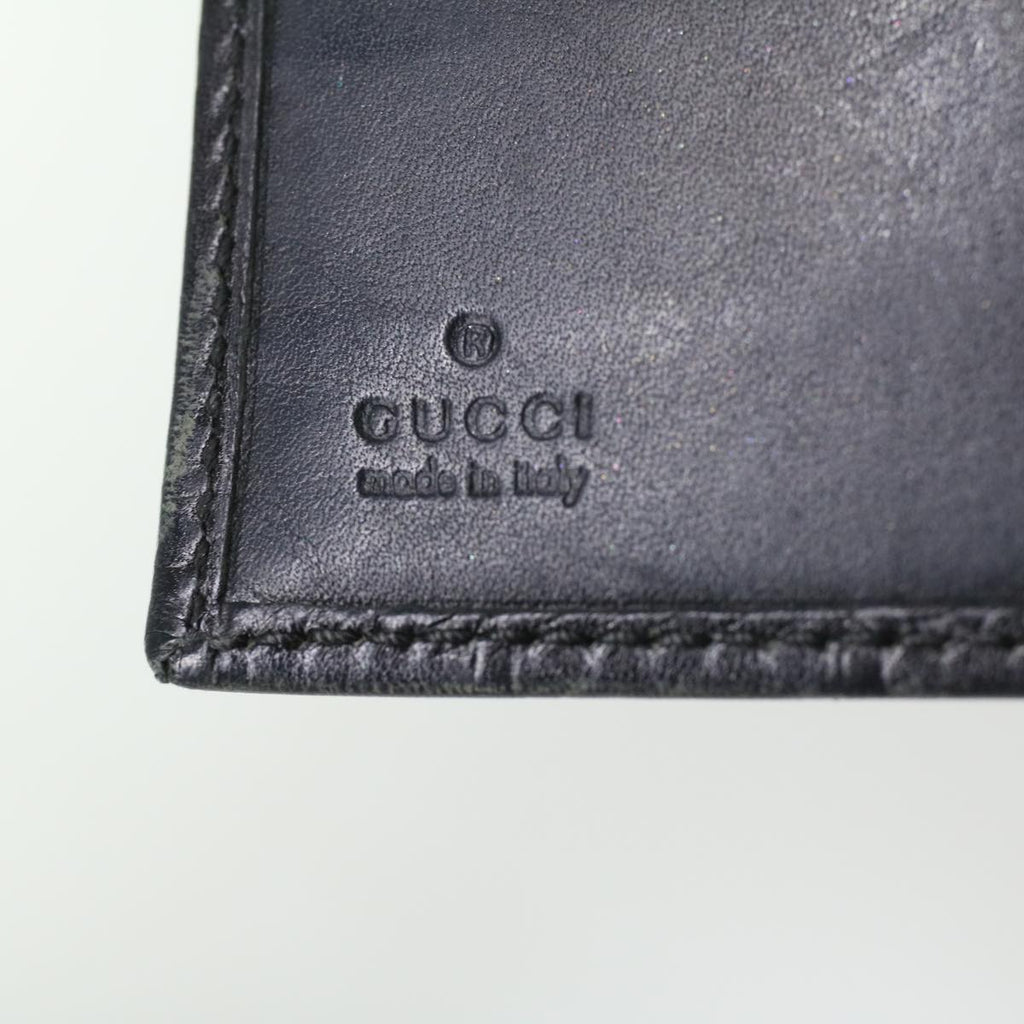 GUCCI Guccissima Agenda GM Day Planner Cover Black 115240 am3801