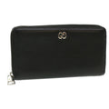 GUCCI Long Wallet Leather Black 473928 am3822