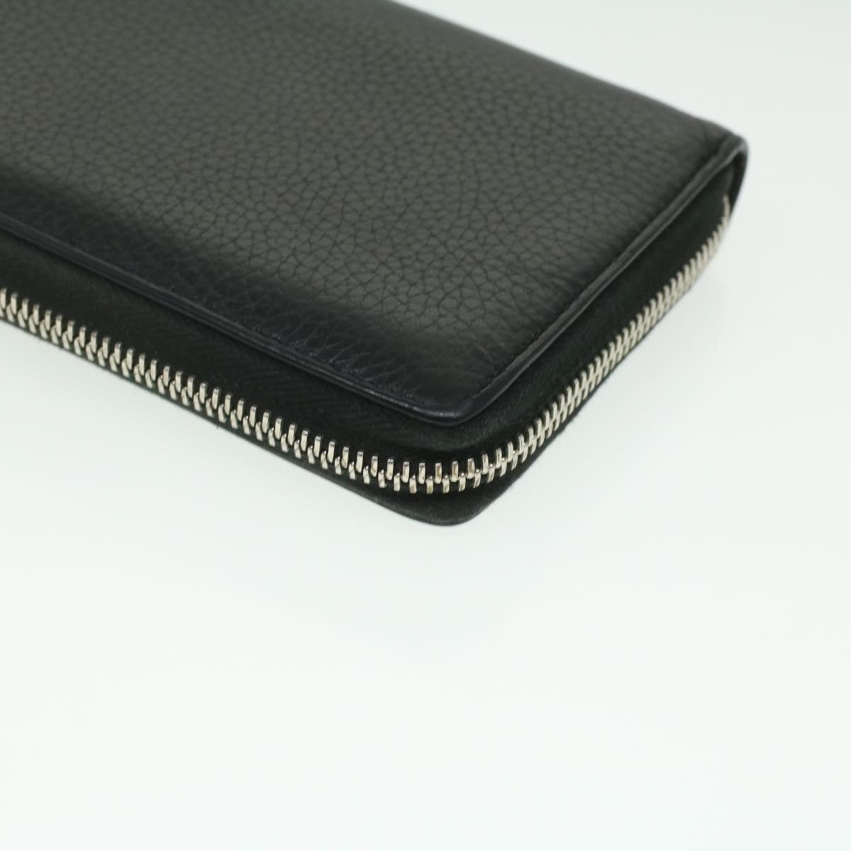 GUCCI Long Wallet Leather Black 473928 am3822