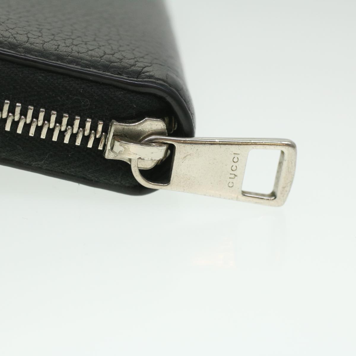GUCCI Long Wallet Leather Black 473928 am3822