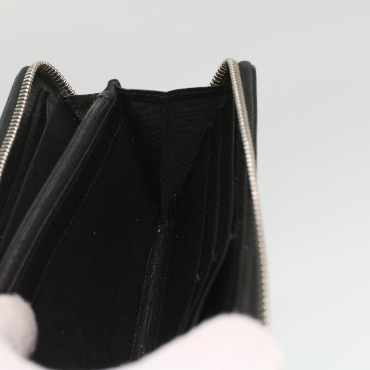 GUCCI Long Wallet Leather Black 473928 am3822