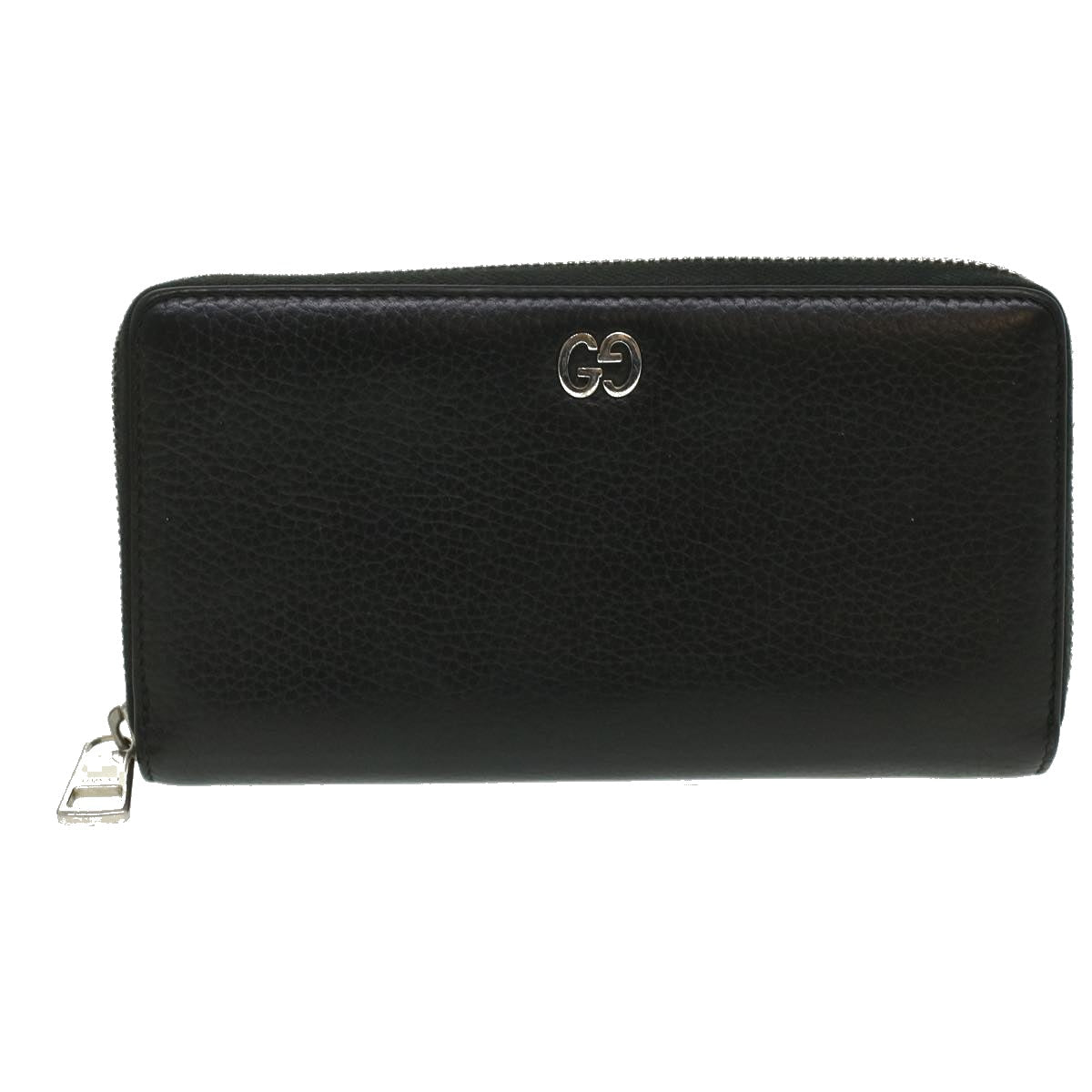 GUCCI Long Wallet Leather Black 473928 am3822