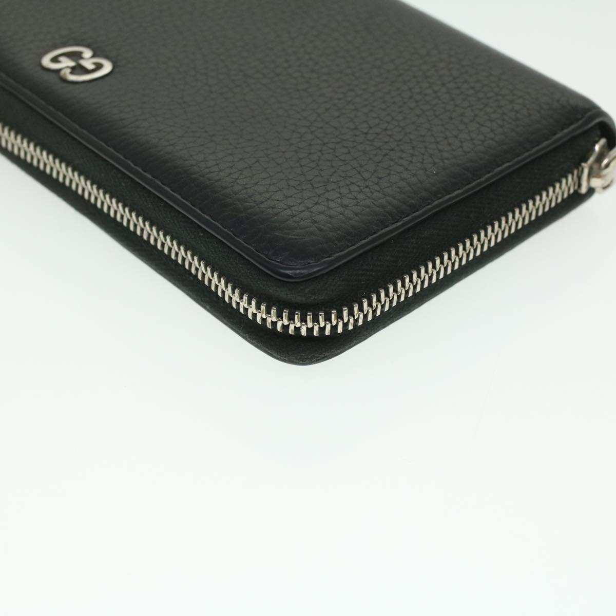 GUCCI Long Wallet Leather Black 473928 am3822