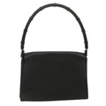 GUCCI Bamboo Shoulder Bag Leather Black 001 3239 001998 am3859