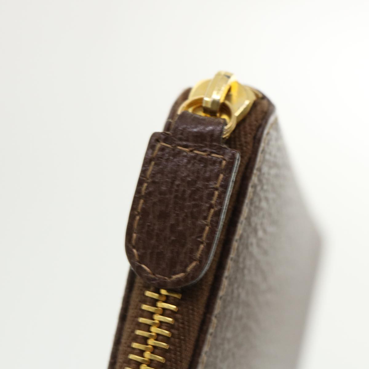 GUCCI Long Wallet Leather Gray 035218418470 am3871