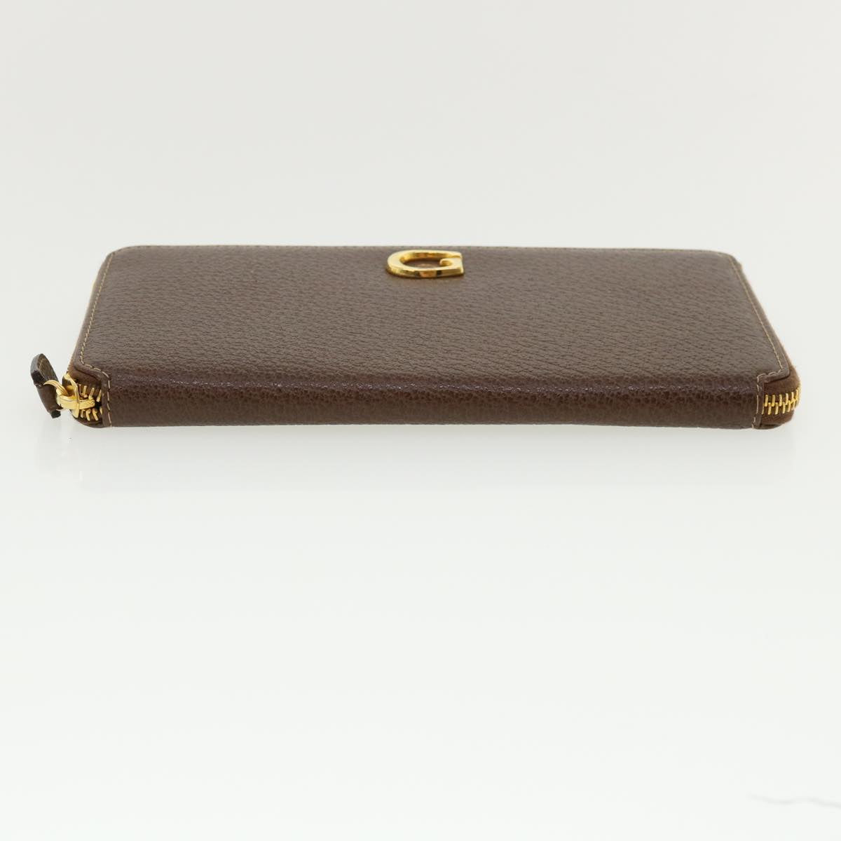 GUCCI Long Wallet Leather Gray 035218418470 am3871