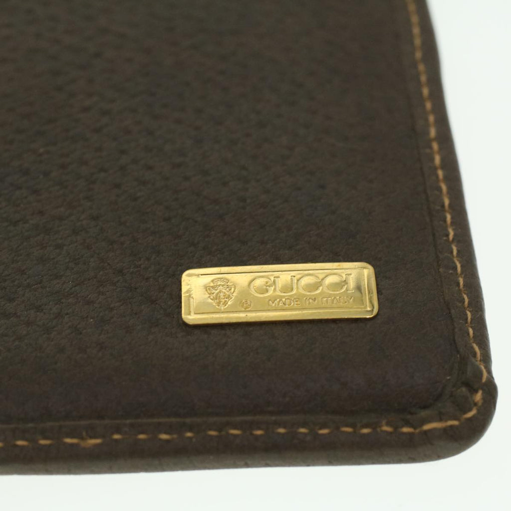 GUCCI GG Canvas Day Planner Cover PVC Leather Beige am3940