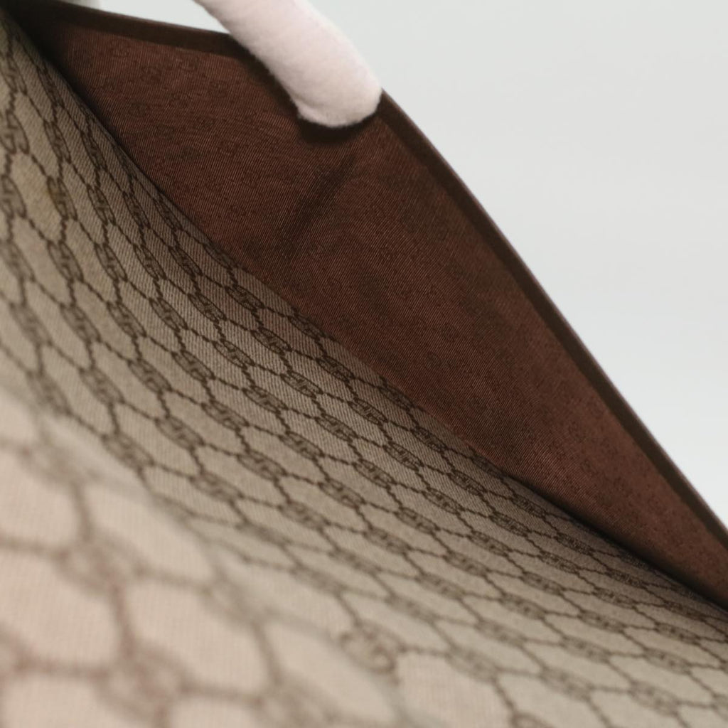 GUCCI GG Canvas Day Planner Cover PVC Leather Beige am3940