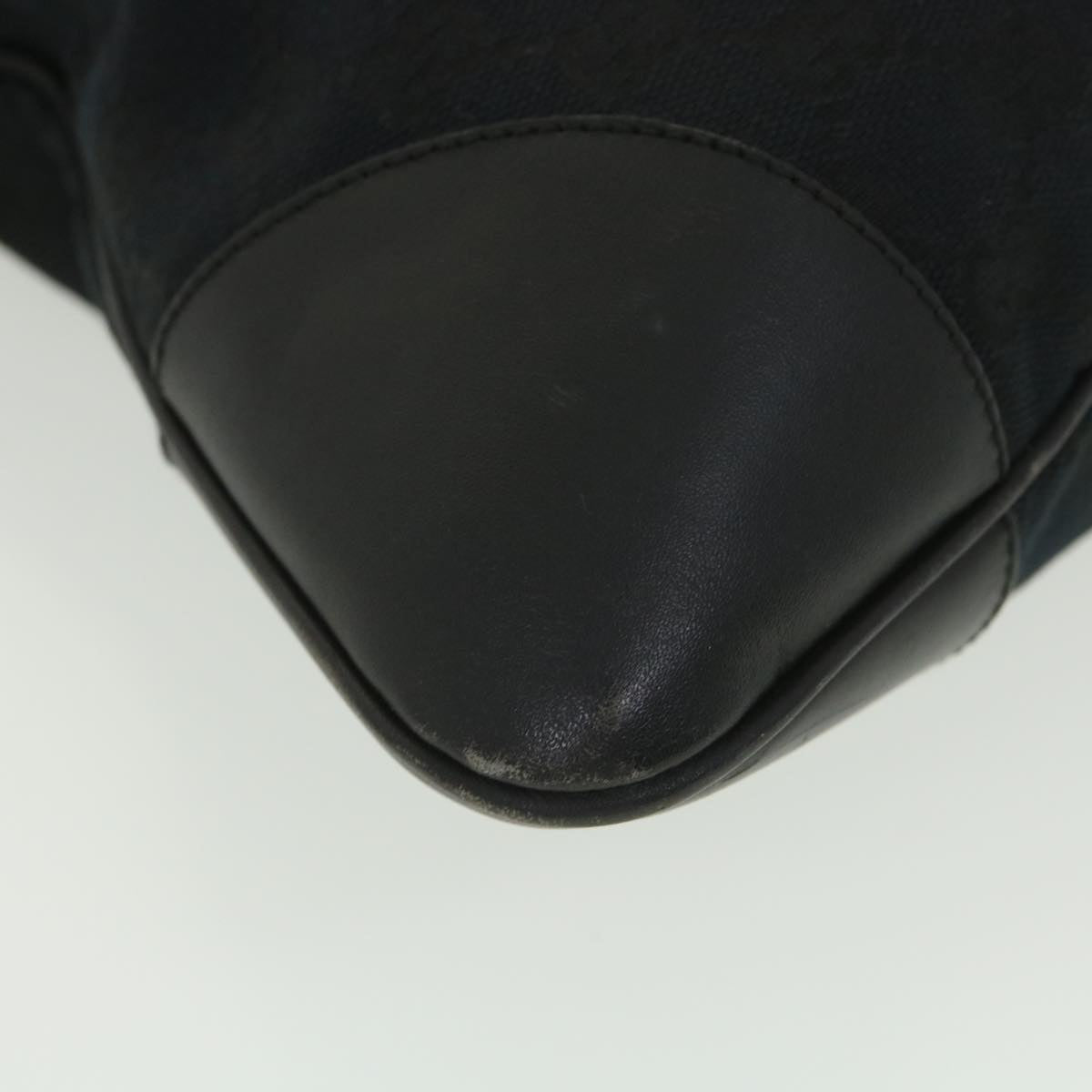 GUCCI GG Canvas Jackie Shoulder Bag Black 001.4075 am3986