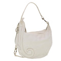 FENDI Shoulder Bag Leather White am4051