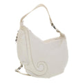 FENDI Shoulder Bag Leather White am4131