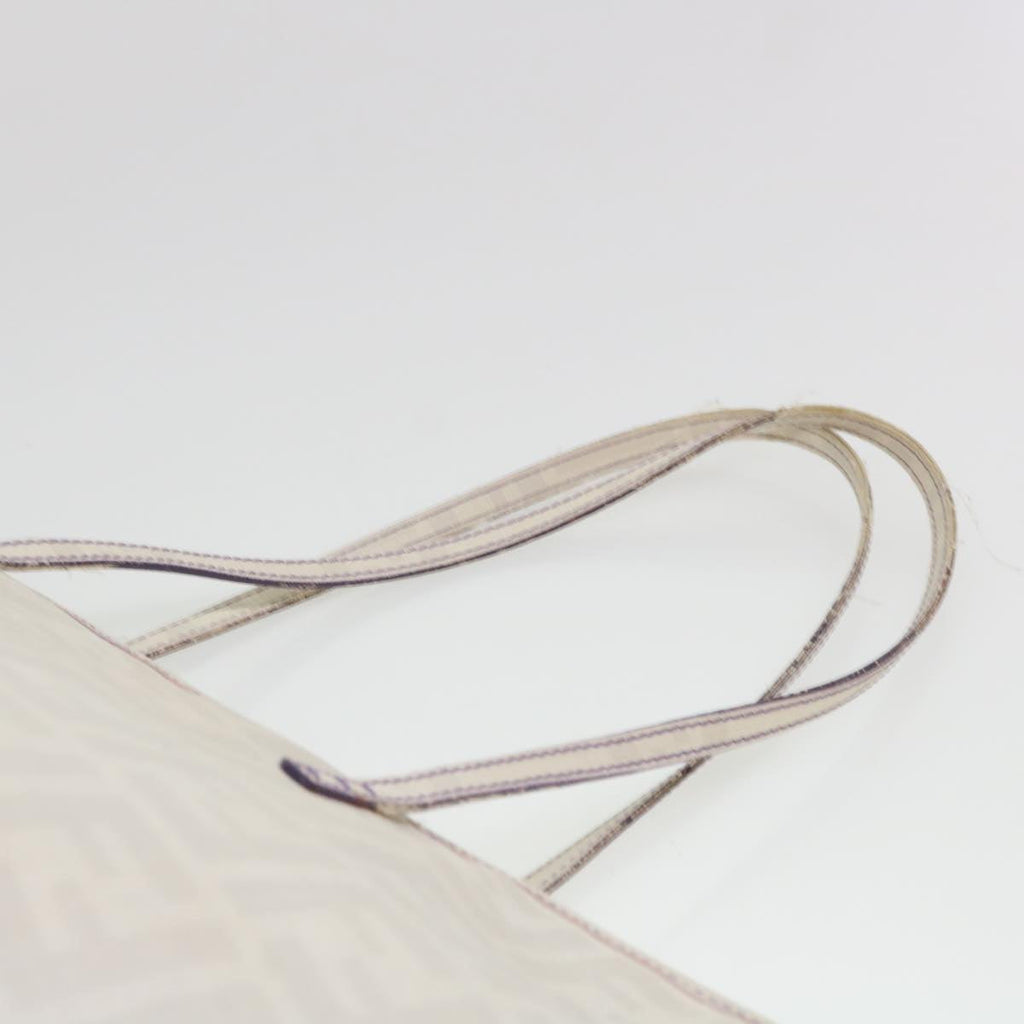FENDI Zucca Canvas Tote Bag White 8BH185-UZD 108-211 am4133