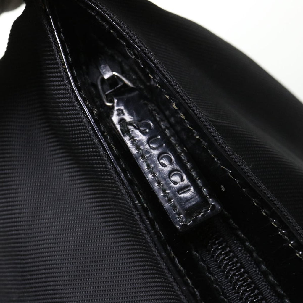 GUCCI Boston Bag Nylon Black 012 2122 0161 10 am4144