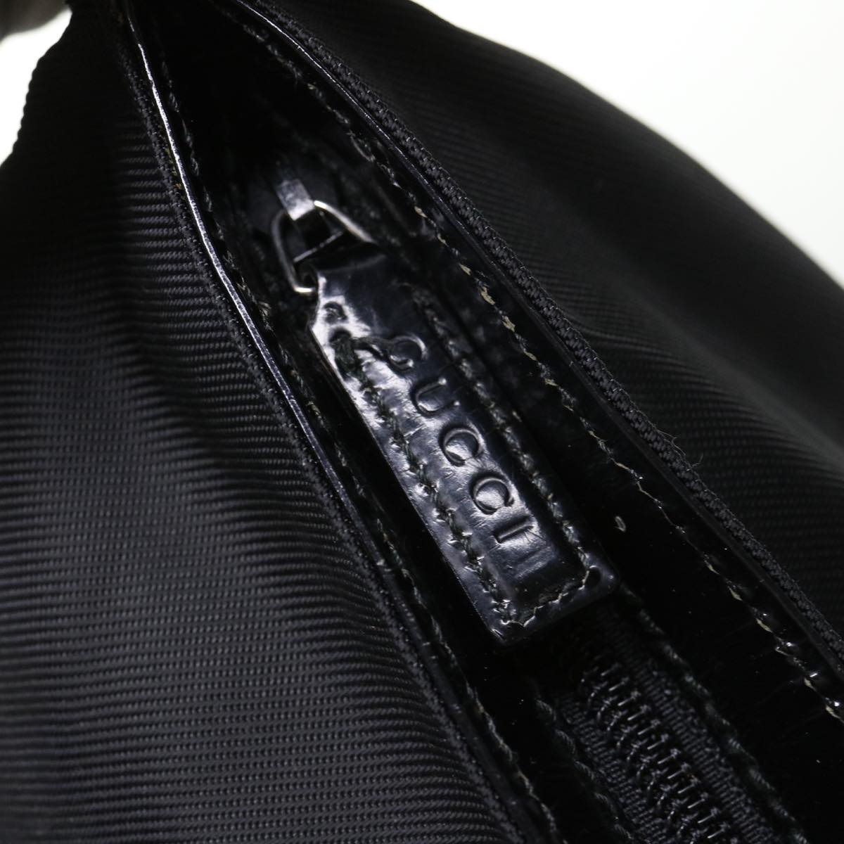 GUCCI Boston Bag Nylon Black 012 2122 0161 10 am4144