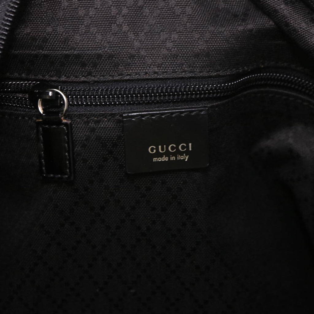 GUCCI Boston Bag Nylon Black 012 2122 0161 10 am4144