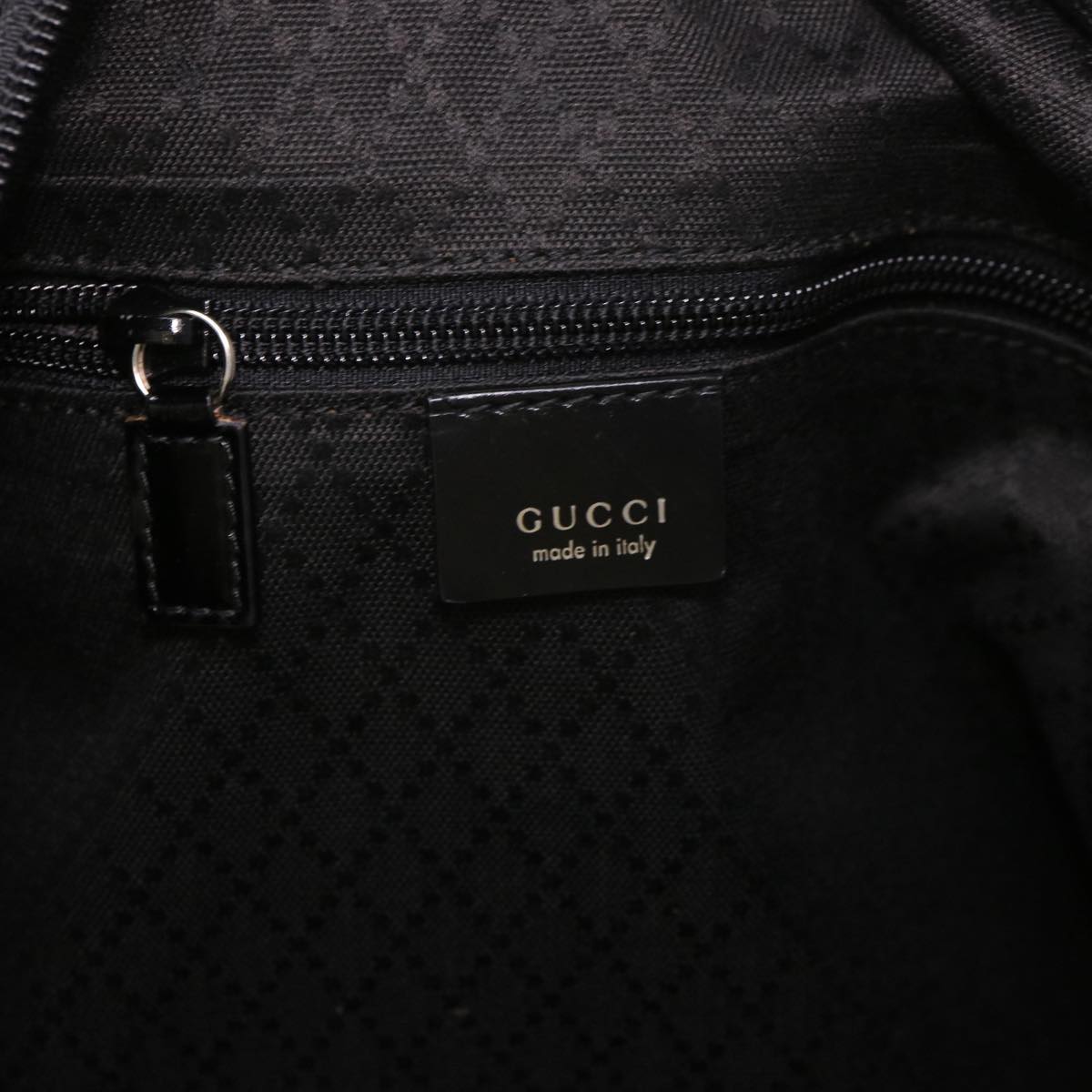 GUCCI Boston Bag Nylon Black 012 2122 0161 10 am4144