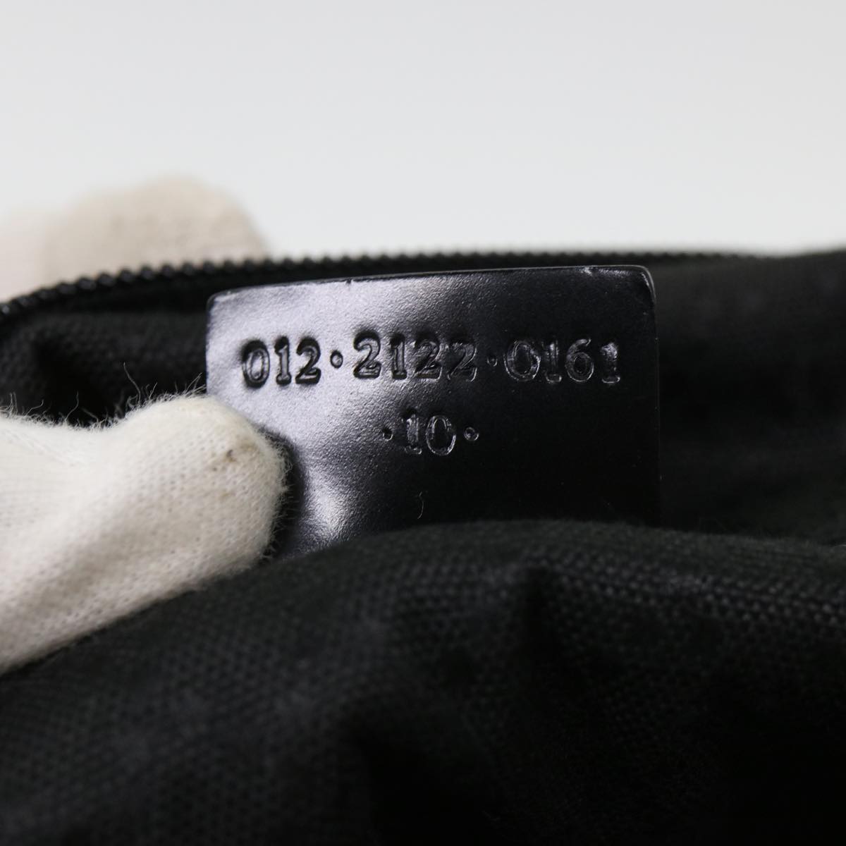 GUCCI Boston Bag Nylon Black 012 2122 0161 10 am4144