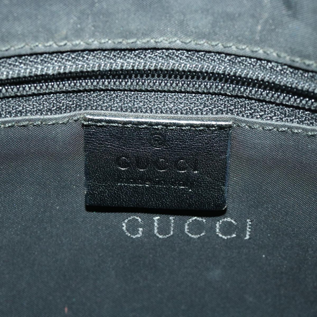 GUCCI Shoulder Bag Nylon Black 0013386 am4146